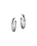 Bamboo Hoop Earrings
