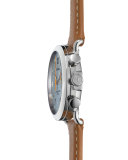 41mm Runwell Chrono Watch, Light Brown/Gray 
