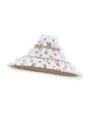 Tiki Lantern Squishee® Fringe Hat, White