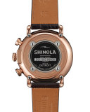 41mm Runwell Chronograph Watch with Alligator Strap, Dark Brown