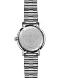 Round Sandstone Stainless Steel Bracelet Watch with Diamonds