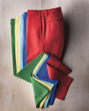 Chinolino Linen-Blend Trousers, Aqua
