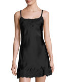 Lolita Scalloped Silk Chemise