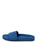 Gavin Leather Pool Slide Sandal, Surf