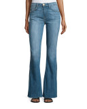 The High Rise Low Bell Jeans, Blue Ocean