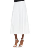 Seamed Midi Skirt, Plus Size