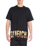 Columbian-Fit Sunset Logo T-Shirt, Black