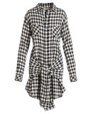 The Twist Shirtdress, Sherlock Plaid