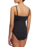 High-Waisted Tummy Toner Swim Bottom, Plus Size
