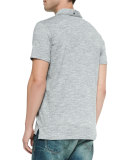 Standard Issue Short-Sleeve Polo, Gray