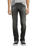 Tepphar Distressed Denim Jeans, Gray