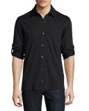Jersey Pocket Shirt, Black