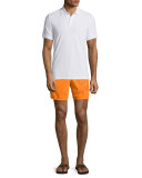 Mistral Swim Trunks W/3D Turtle, Orange