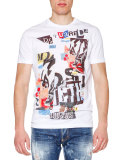 Logo-Patch Short-Sleeve Tee, White
