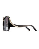 Mandy Square Acetate Sunglasses
