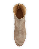 Ashby Suede Ankle Boot, Stone