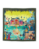 Silk French Escape Scarf