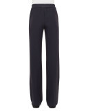 Marla Wide-Leg Pants, Navy