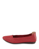 Belicia Stretch-Woven Flat, Red