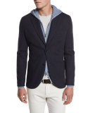 Cashmere-Blend Sweater Jacket