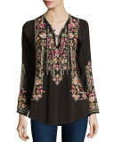 Fabio Embroidered Blouse