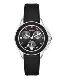 Cape Chronograph Watch w/Silicone Strap