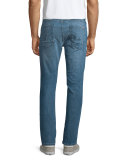 Sartor Cavern Skinny-Leg Denim Jeans, Blue
