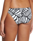 Printed Reversible Swim Bottoms