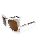 Sun and Shade Square Sunglasses