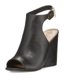 Grove Leather 100mm Block-Heel Bootie