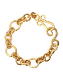 Coronation 24k Gold Plate Small Bracelet
