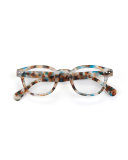 Let Me See Square Readers, Blue/Tortoise