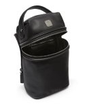 x CR Collection Leather Top-Handle Jet Pack, Black