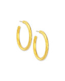 Skittle Collection 24k Hoop Earrings