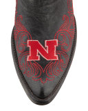 University of Nebraska Tall Gameday Boots, Black
