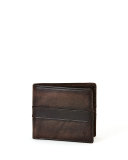Oliver Leather Bi-Fold Wallet, Gray