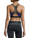 Hi-Energy Colorblock Sports Bra, Siren