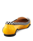 go taxi pointed-toe flat