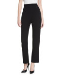 Classic Cigarette Trousers, Black