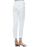 Twill Boyfriend Trousers