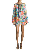 Copa Cubana Printed Tunic Coverup