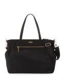 Solid Diaper Bag, Black