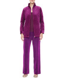 Solid Velour Pants