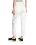 1961 Union Slouch Jeans, White