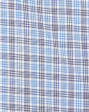 Button-Front Check Dress Shirt, White/Navy