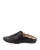 Gabor Woven Mule Sneaker, Black