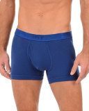 Pima Boxer Briefs, Blue