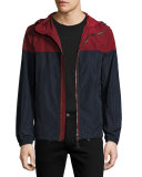 Colorblock Technical Jacket w/Hood