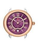 16mm Serein Purple Diamond Watch Head, Two-Tone