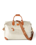 GlamLife Silver 18" Cargo Duffel